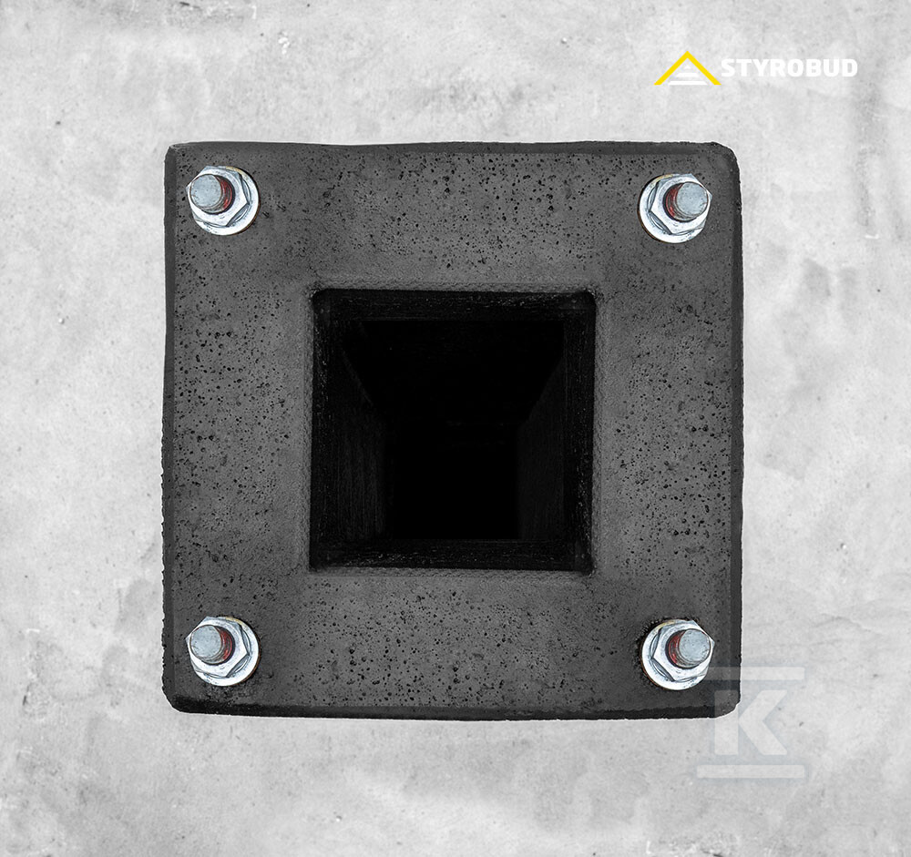 Фундамент бетонний Б-50 з монтажними - 6698