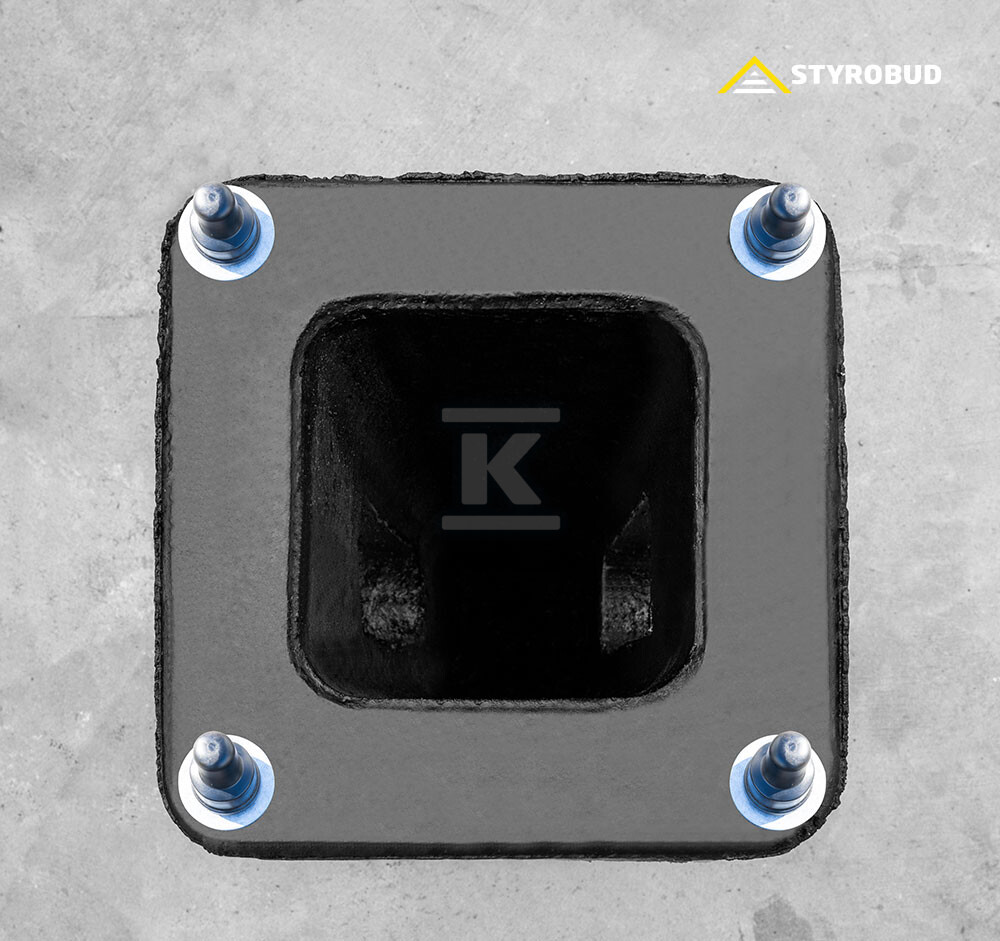 Фундамент бетонний В-60 з монтажними - 7585