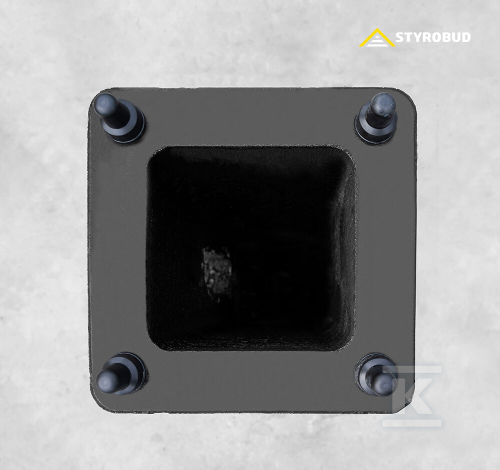 Фундамент бетонний Б-70 з монтажними - 7588