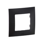 Рамка одинарна чорна (black), НОВА NILOE