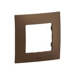 Рамка одинарна бронзова (темна бронза), НОВА NILOE
