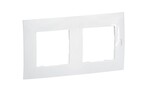 Подвійна рамка біла (white), НОВІ NILOE
