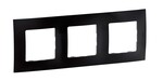 Рамка потрійна чорна (black), НОВА NILOE