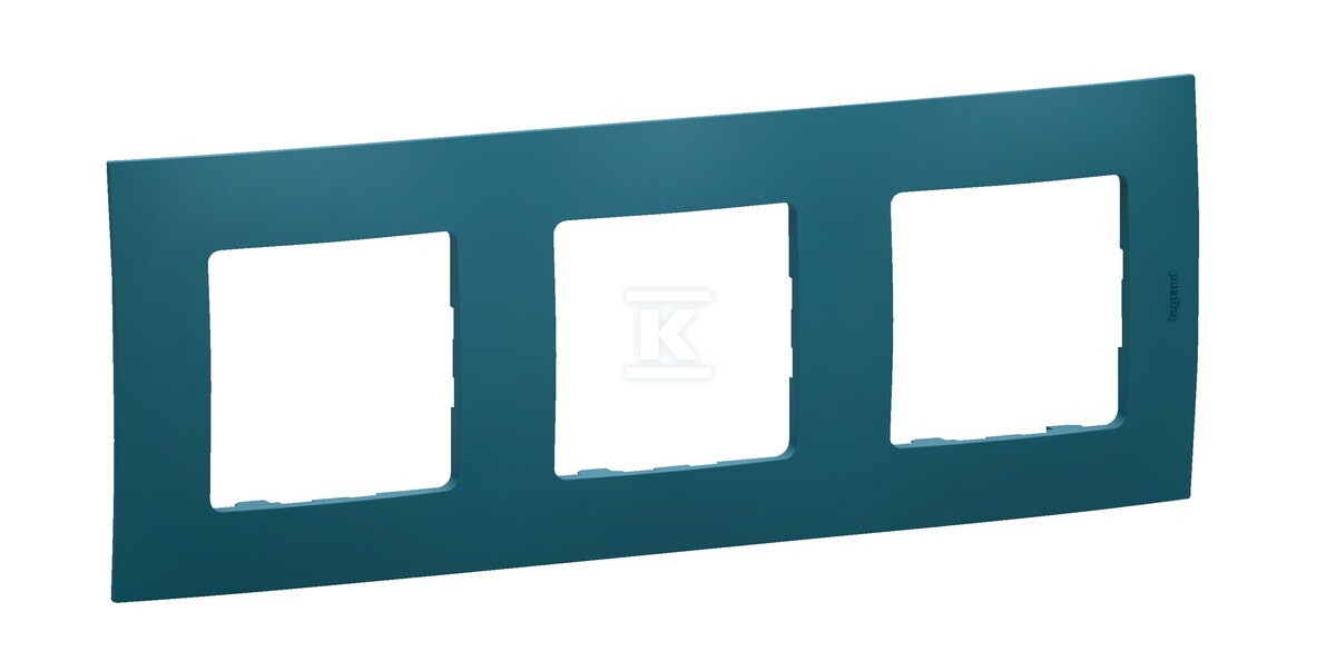 Рамка потрійна бірюзова (mastic), НОВА - NP113MA