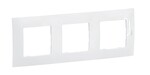 Рамка потрійна біла (white), НОВА NILOE