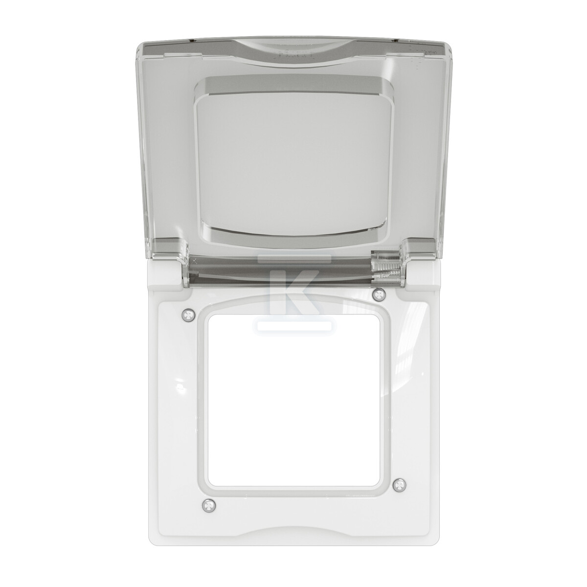 Рамка одинарна IP44 біла, НОВІ NILOE - NP116WH