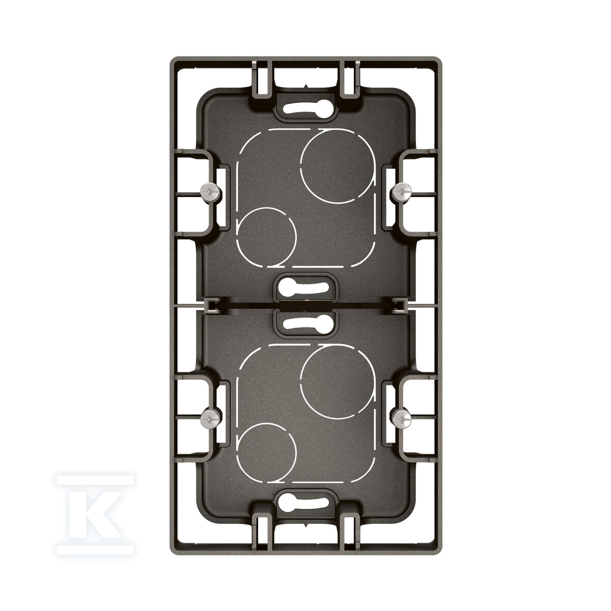 Підрозетник навісний подвійний - NP162MG