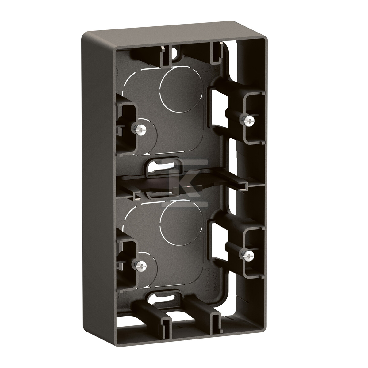 Підрозетник навісний подвійний - NP162MG