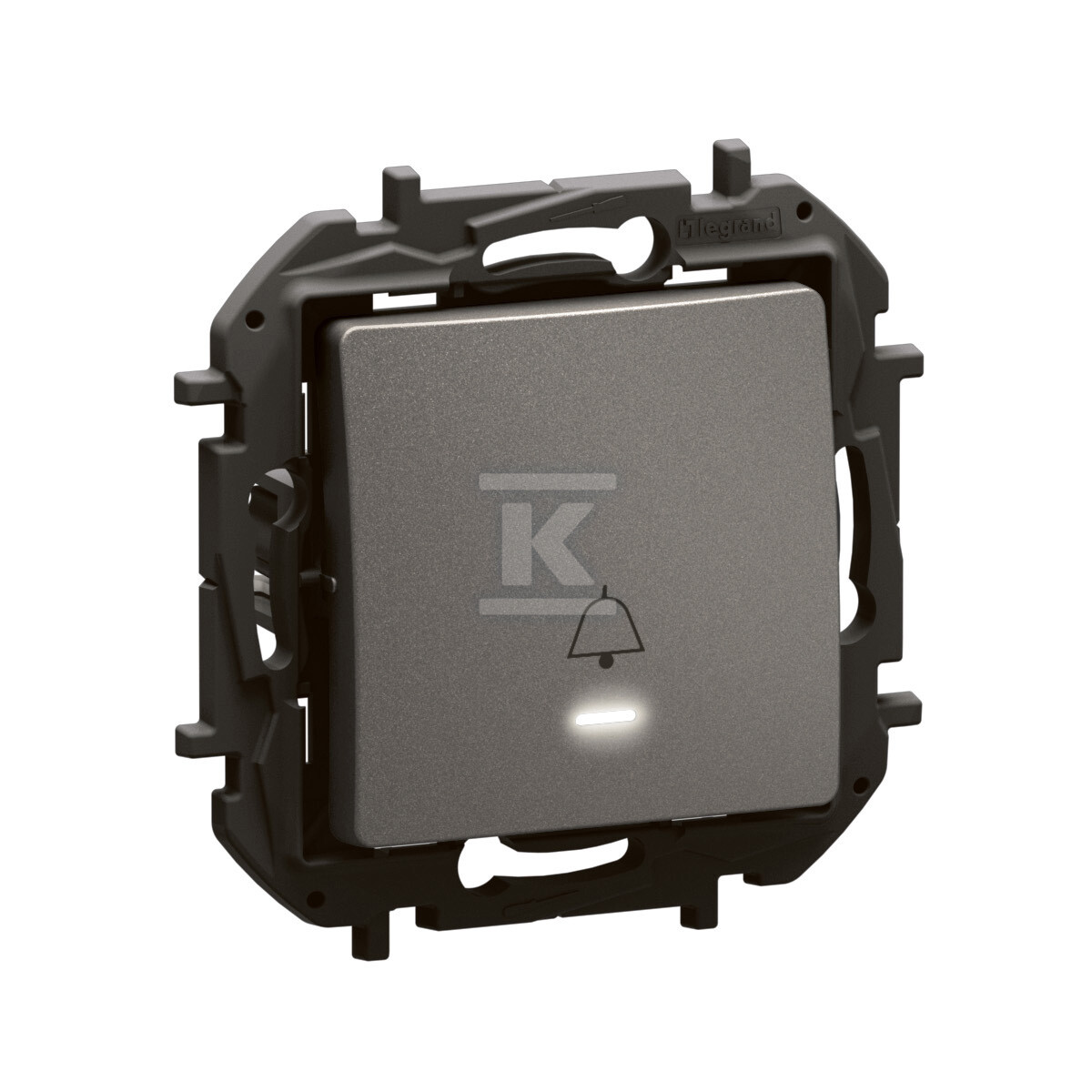 Кнопка одинарна підсвічена з символом - NP2311MG