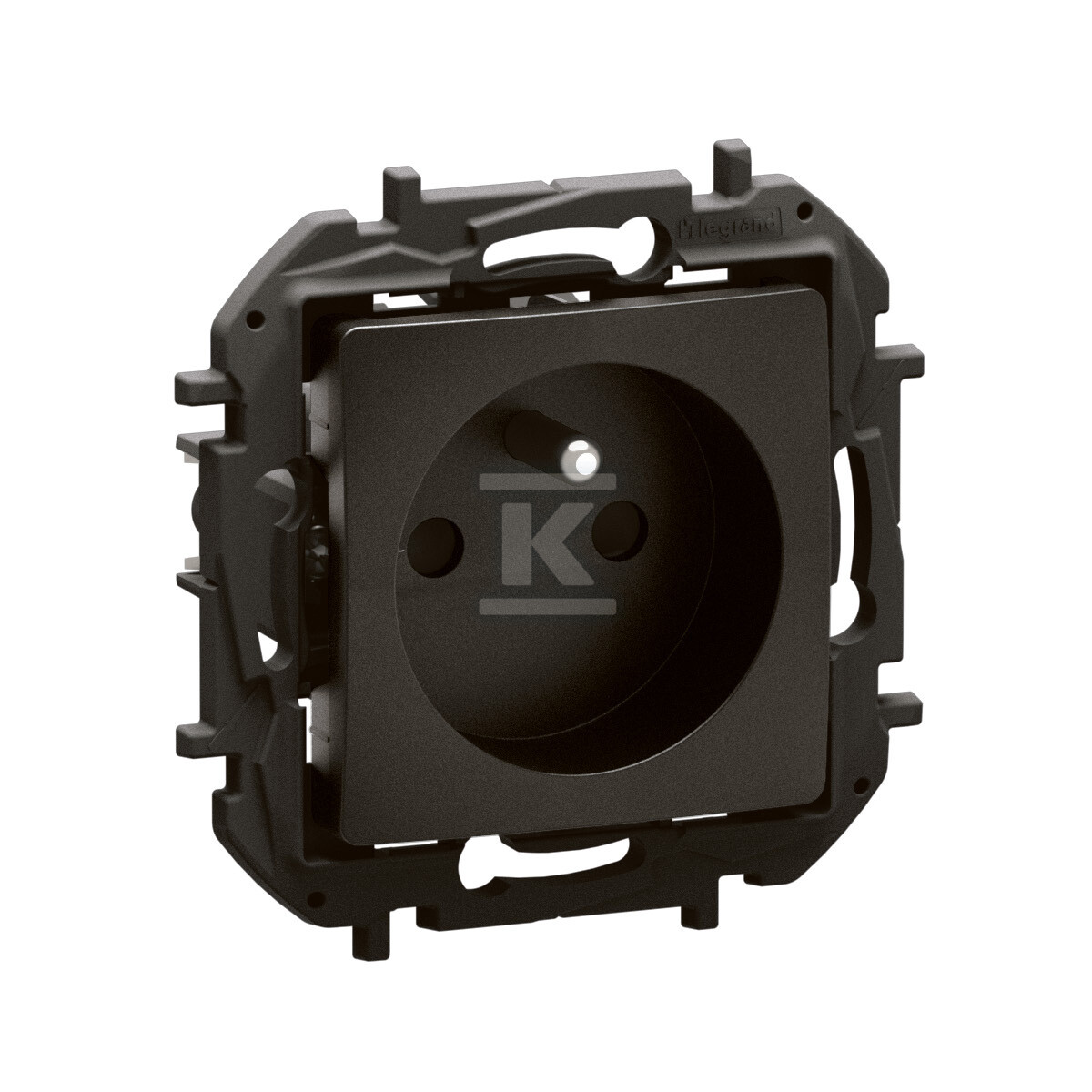 Розетка 2P+Z з кришкою, автоматичні - NP3100BK