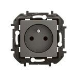 Gniazdo 2P+Z zaciski śrubowe 16A-250 V~ stalowe, NOWE NILOE
