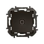 Роз'єм TV наскрізний-чоловічий 14 дБ чорний, НОВИЙ NILOE