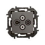 Роз'єм TV-RD-SAT-супутниковий кінцевий типу зірка 1,5 дБ сталевий, НОВИЙ NILOE