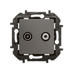 Кінцеве телевізійно-супутникове гніздо типу "зірка" 1,5 дБ сталеве, НОВЕ NILOE