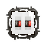 Подвійне гніздо для динаміків біле, НОВЕ NILOE