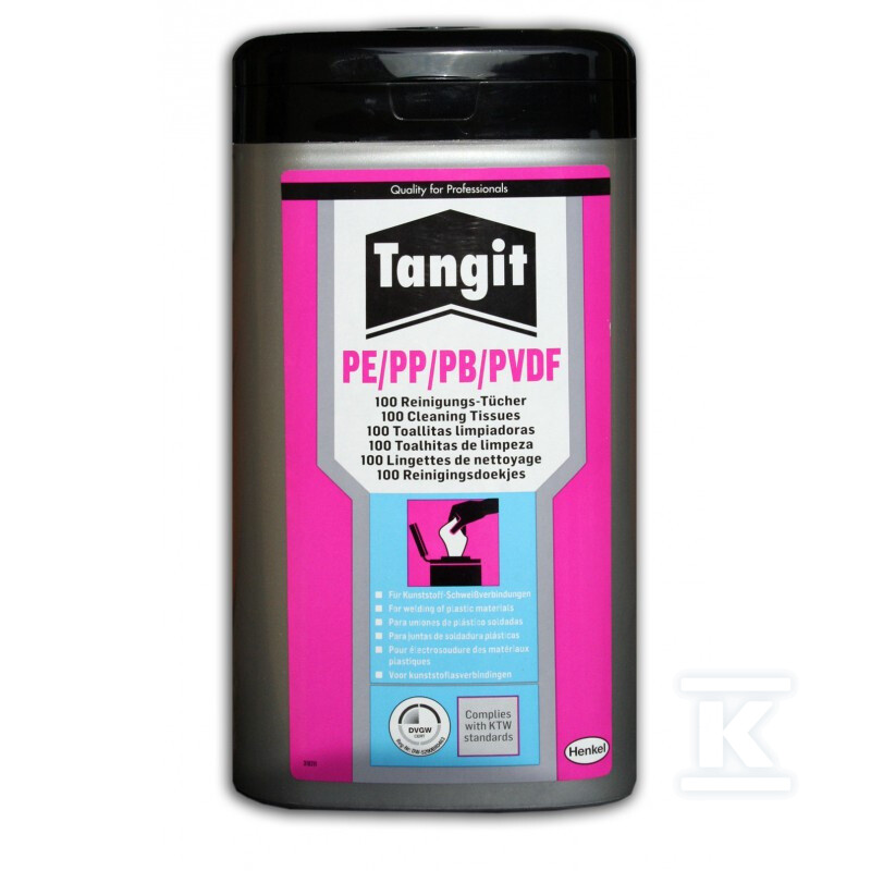 Серветки для очищення ПЕ труб (100 шт.) - 01-01-0000-01