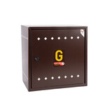 Коробка накладна пряма бронза 450х450х250