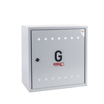 Ящик накладний прямий сірий 450х450х250