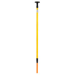 Сталеве газове підключення з попередньо ізольованої труби, фланець PE40 x DN32, L = 1500 прямий