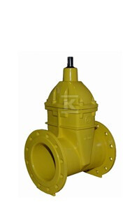 JAFAR DN 50 flanged gate valve, short - 04-30-0050-17