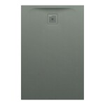 PRO brodzik prostokątny 1200 x 800 mm, z materiału kompozytowego MARBOND, beton architektoniczny </br>z odpływem przy krótszym boku