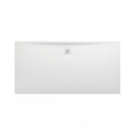 PRO brodzik prostokątny 1800 x 800 mm, z materiału kompozytowego MARBOND, biały</br>z odpływem przy dłuższym boku
