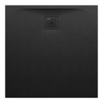 PRO brodzik kwadratowy 900 x 900 mm, z materiału kompozytowego MARBOND, czarny