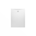 PRO brodzik prostokątny 1200 x 900 mm, z materiału kompozytowego MARBOND, biały</br>z odpływem przy krótszym boku