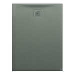 PRO brodzik prostokątny 1200 x 900 mm, z materiału kompozytowego MARBOND, beton architektoniczny </br>z odpływem przy krótszym boku