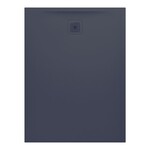 PRO brodzik prostokątny 1200 x 1000 mm, z materiału kompozytowego MARBOND, grafitowy</br>z odpływem przy krótszym boku