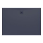 PRO brodzik prostokątny 1400 x 1000 mm, z materiału kompozytowego MARBOND, grafitowy</br>z odpływem przy dłuższym boku