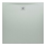 PRO brodzik kwadratowy 1200 x 1200 mm, z materiału kompozytowego MARBOND, jasnoszary