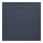 PRO brodzik kwadratowy 1200 x 1200 mm, z materiału kompozytowego MARBOND, grafitowy