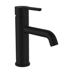 LUA bateria umywalkowa jednouchwytowa M, funkcja Eco+ 135mm, bez korka, czarny mat