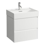 LANI szafka podumywalkowa 600, 2 szuflady, pasuje do umywalki LUA 810083, kolor specjalny</br>Wymiary (szer./gł./wys.): 585x440x515 mm