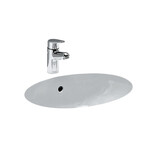 BIROVA Umywalka podblatowa 530 x 405 mm</br>bez otworu na baterię</br>wymiar wycięcia w blacie 490 x 355 mm