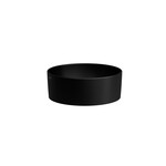SAVOY Umywalka nablatowa O 420 mm, kolor czarny matowy</br>bez otworu na baterię, bez otworu przelewowego
