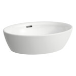 PRO Umywalka nablatowa 520 x 390 mm</br>bez otwor na baterie, z otworem przelewowym