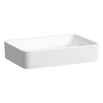 PRO S Umywalka nablatowa 500 x 380 mm</br>szlifowany spód i szkliwiony tył umywalki</br>bez otworu na baterię, bez otworu przelewowego