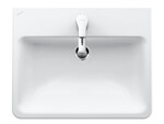 PRO S Umywalka blatowa 560 x 440 mm, powłoka LCC</br>z otworem na baterię na środku, z otworem przelewowym