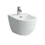 PRO Bidet podwieszany 360 x 530 mm, powłoka LCC</br>z otworem na baterię na środku