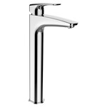 LAURIN bateria umywalkowa jednouchwytowa L, wylewka 130mm, bez korka, chrom