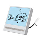 Termostat programowalny HD-T05.W z komunikacją Wi-Fi - biały