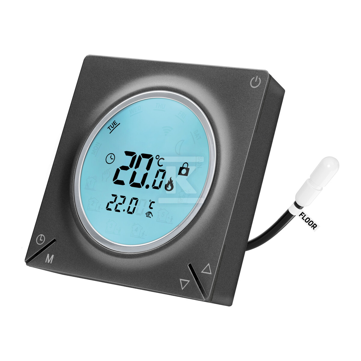 Termostat programowalny HD-T300.G z - HD-T300.G.WI-FI