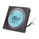 Termostat programowalny HD-T300.G z komunikacją Wi-Fi - grafitowy