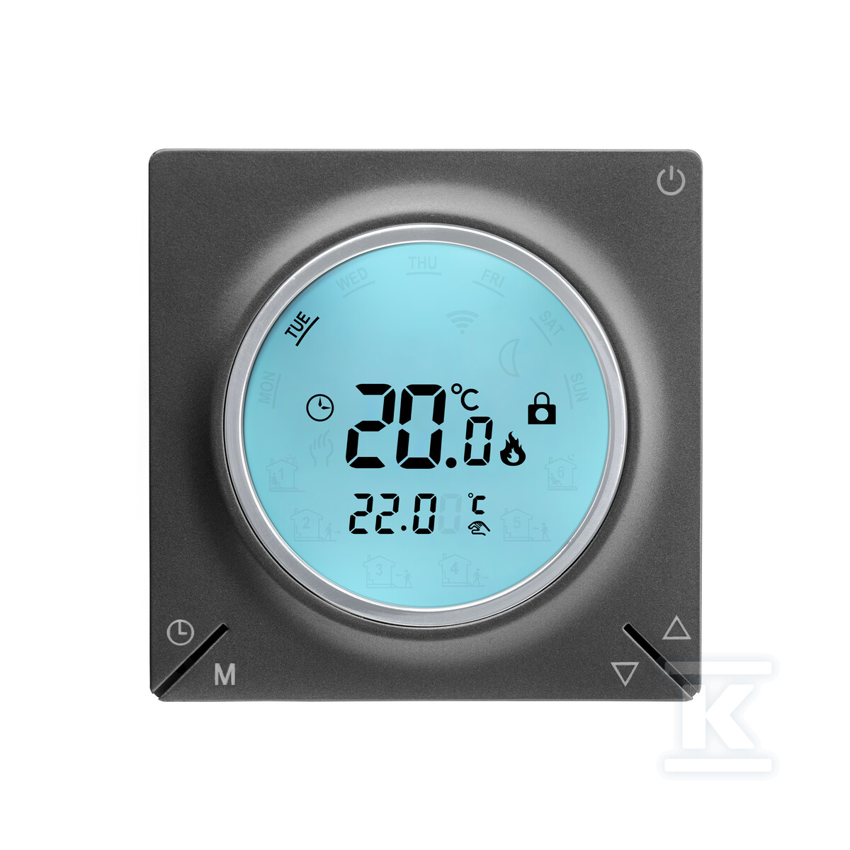 Termostat programowalny HD-T300.G z - HD-T300.G.WI-FI