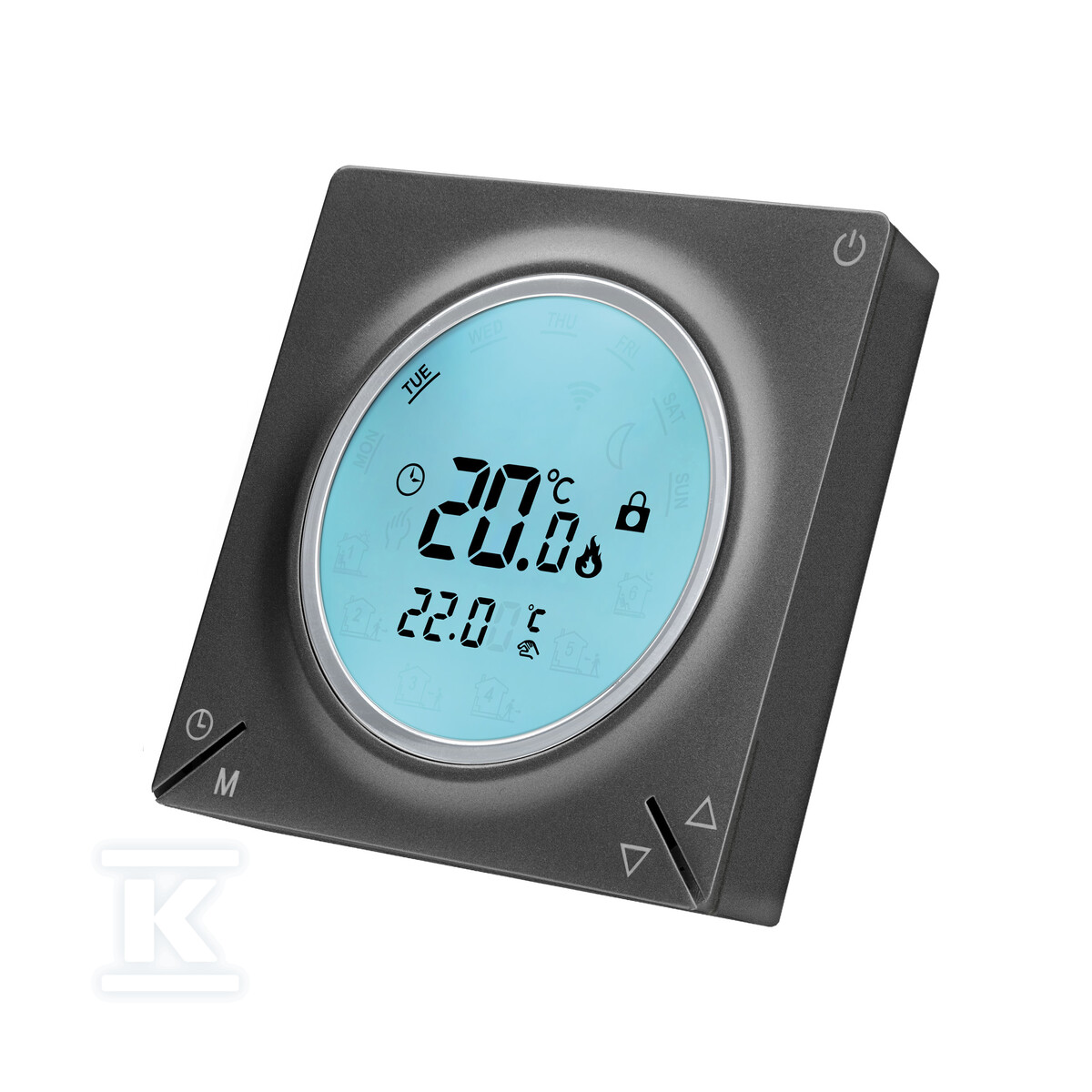 Termostat programowalny HD-T300.G z - HD-T300.G.WI-FI