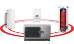 Pompa ciepła powietrzna monoblok Airmax3 Hybrydowy System Grzewczy 1F R290 5GT (2-6 kW) G160/B60 Gbox Sinum Lite
