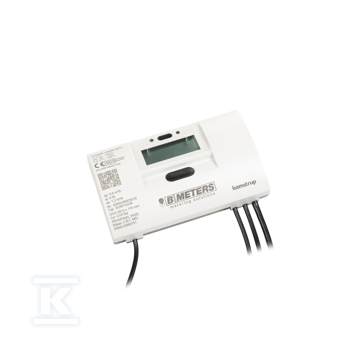 Ciepłomierz ultradźwiękowy kompaktowy, - 303W-A0-236-51-9-20