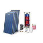 Zestaw solarny Premium Maxi Plus dla 5-10 os. (5xKSG 21 Premium GT) 500